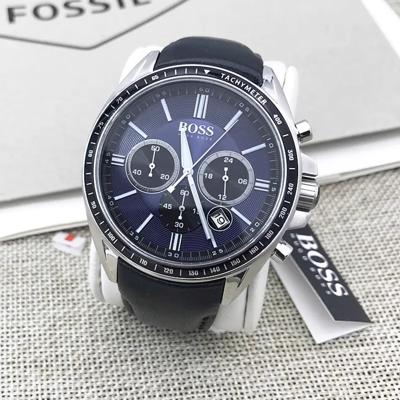 Hugo Boss Casual Drivers Chronograph Blue Dial Men’s Watch- 1513077